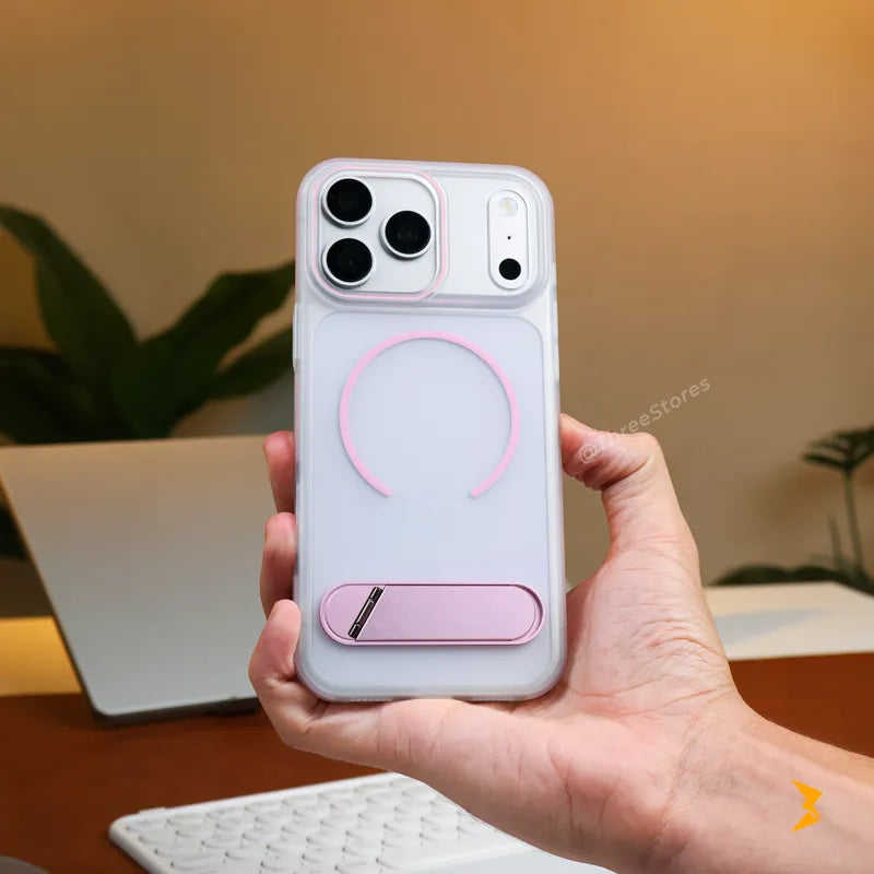 Polar Frosted Stand Magsafe Case iPhone 17 Pro Max