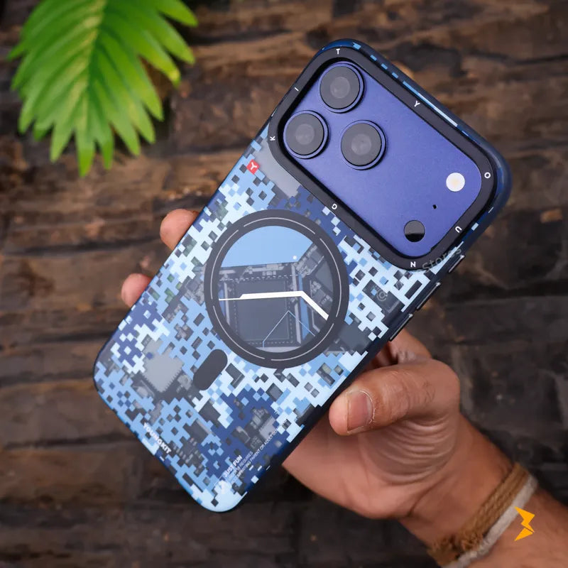 Cyber Camo TPU Magsafe Case iPhone 17 Pro Max