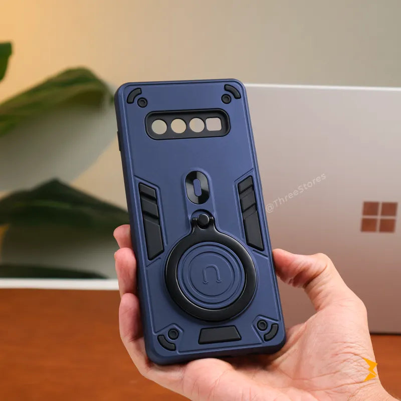Tactical Stand Ring Case Samsung S10 Plus