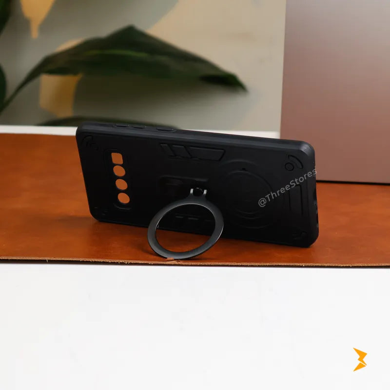 Tactical Stand Ring Case Samsung S10 Plus