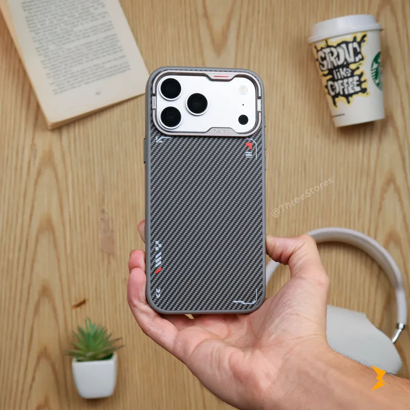Rugged Carbon Magsafe Case iPhone 17 Pro Max
