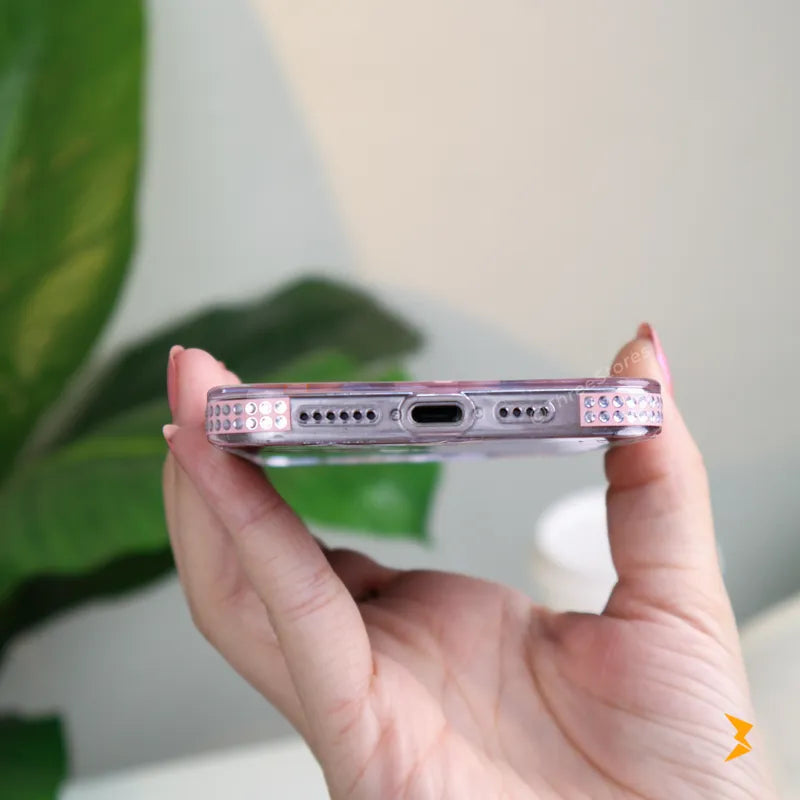 Floral TPU Magsafe Case iPhone 16 Pro Max
