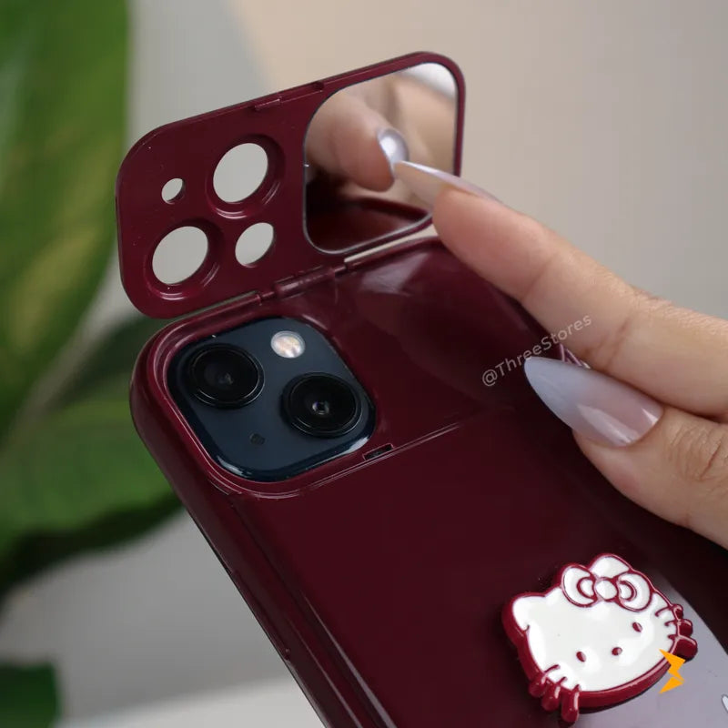 Power Kitty With Mirror Case iPhone 13/14