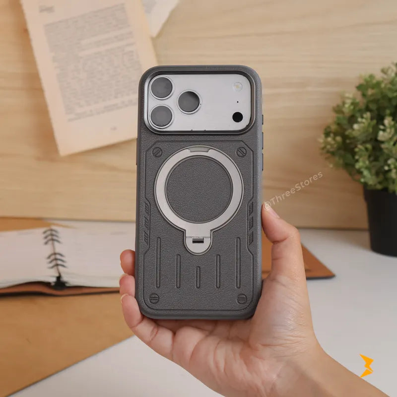 LeatherX Stand Magsafe Case iPhone 17 Max