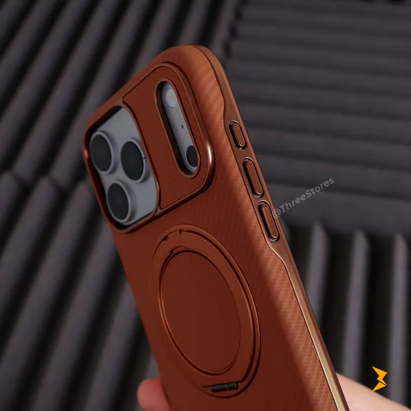 NeXForge Carbon Magsafe Stand Case iPhone 17 Pro Max