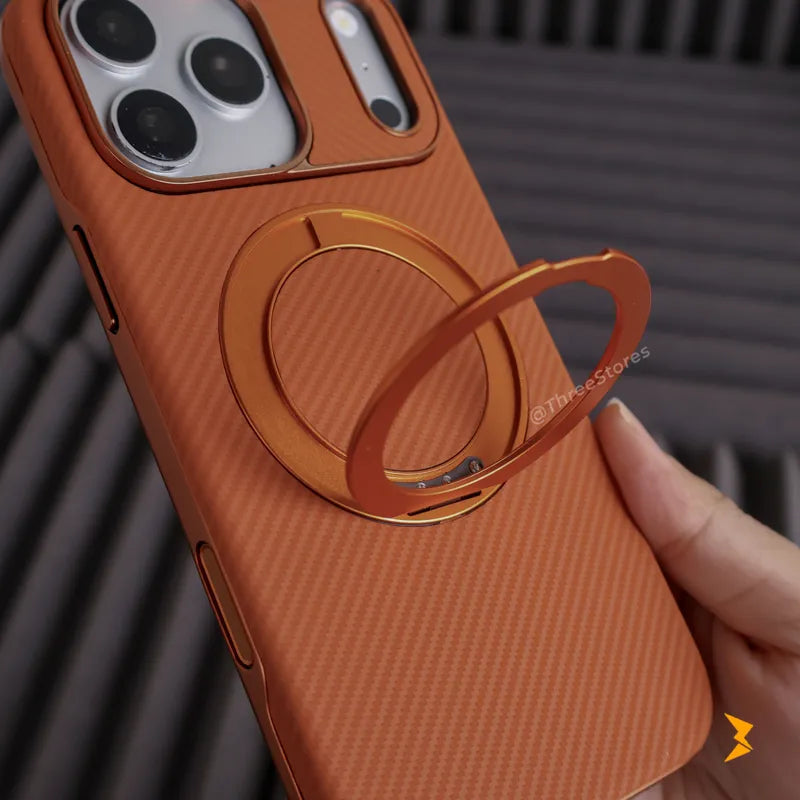 NeXForge Carbon Magsafe Stand Case iPhone 17 Pro Max