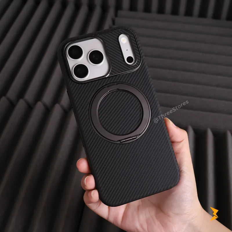 NeXForge Carbon Magsafe Stand Case iPhone 17 Pro Max