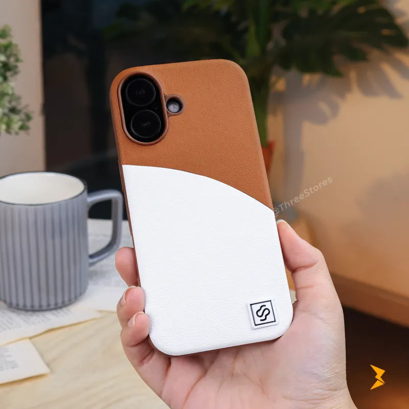 Crescent Leather Case iPhone 17
