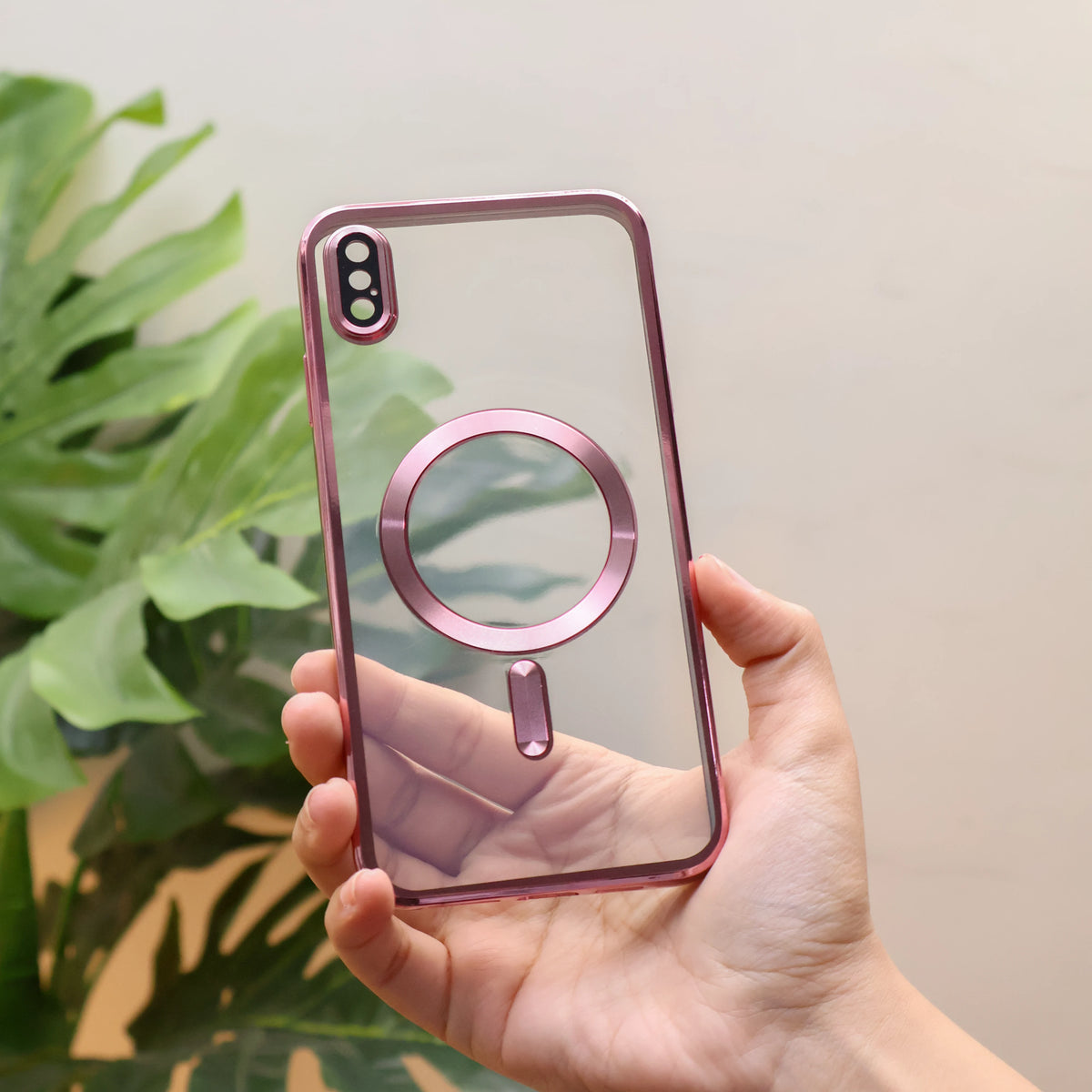 Glossy Magsafe Camera Protection Case iPhone X Max