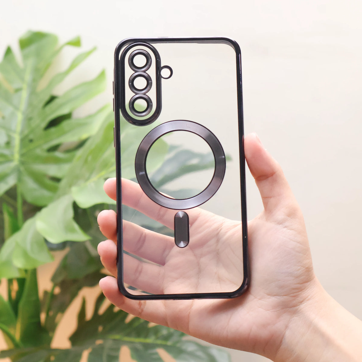 Glossy Magsafe Camera Protection Case Samsung A36