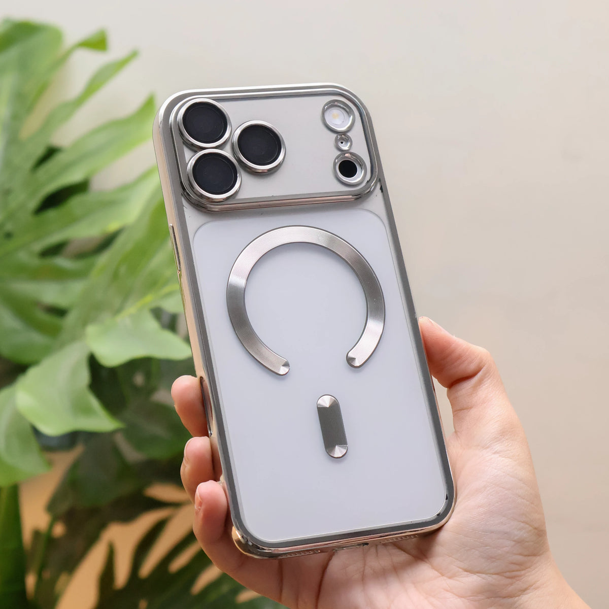 Glossy Magsafe Camera Protection Case iPhone 17 Pro