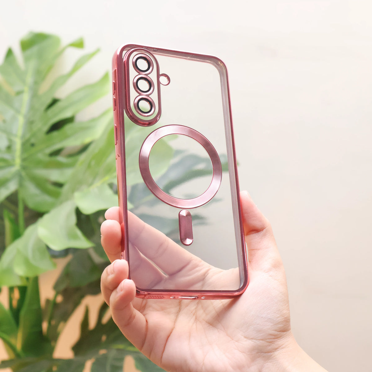 Glossy Magsafe Camera Protection Case Samsung A36