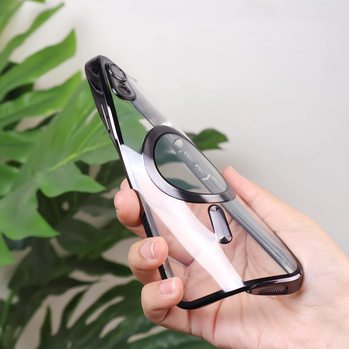 Glossy Magsafe Camera Protection Case iPhone XR