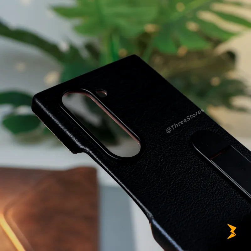 KindSuit Stand Leather Case Samsung Z Fold 6