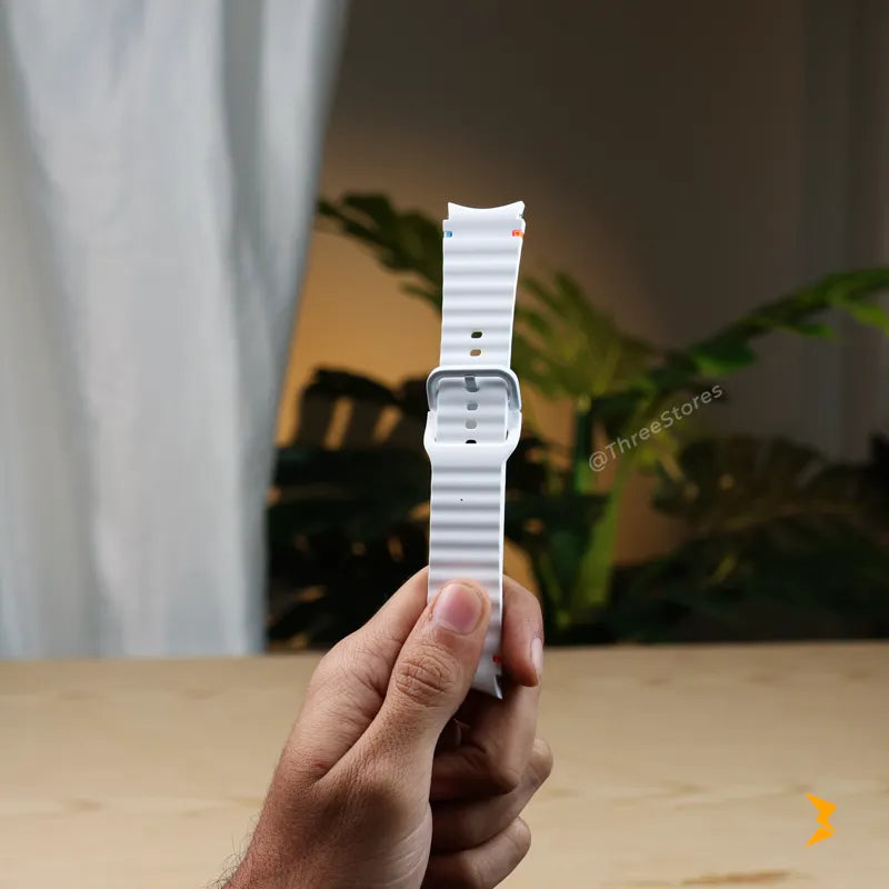 GUOi Ribbed Silicone For Samsung Watch 7