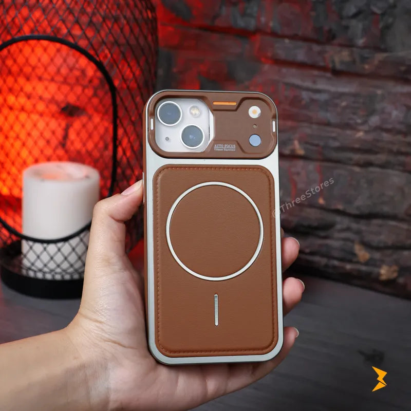 Kadi OU Leather Magsafe Case iPhone 15