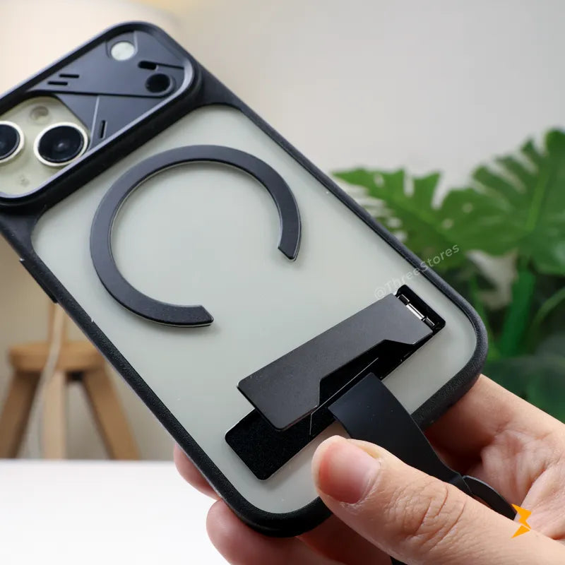 Trekker TPU Stand Magsafe Case iPhone 15