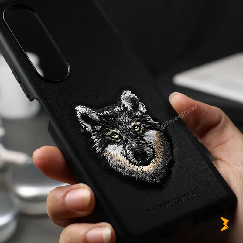 Wild Edge Leather Case Samsung Z Fold 4