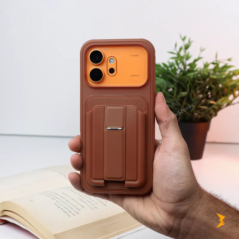 HDD Armor Leather Stand Wallet Case Honor 600