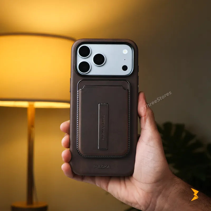 Puloka Magnetic Stand Wallet Case iPhone 17/18 Pro Max