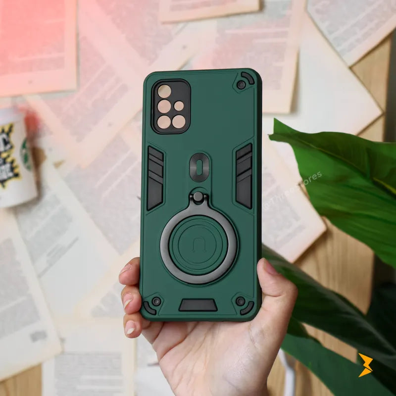 Tactical Stand Ring Case Samsung A71
