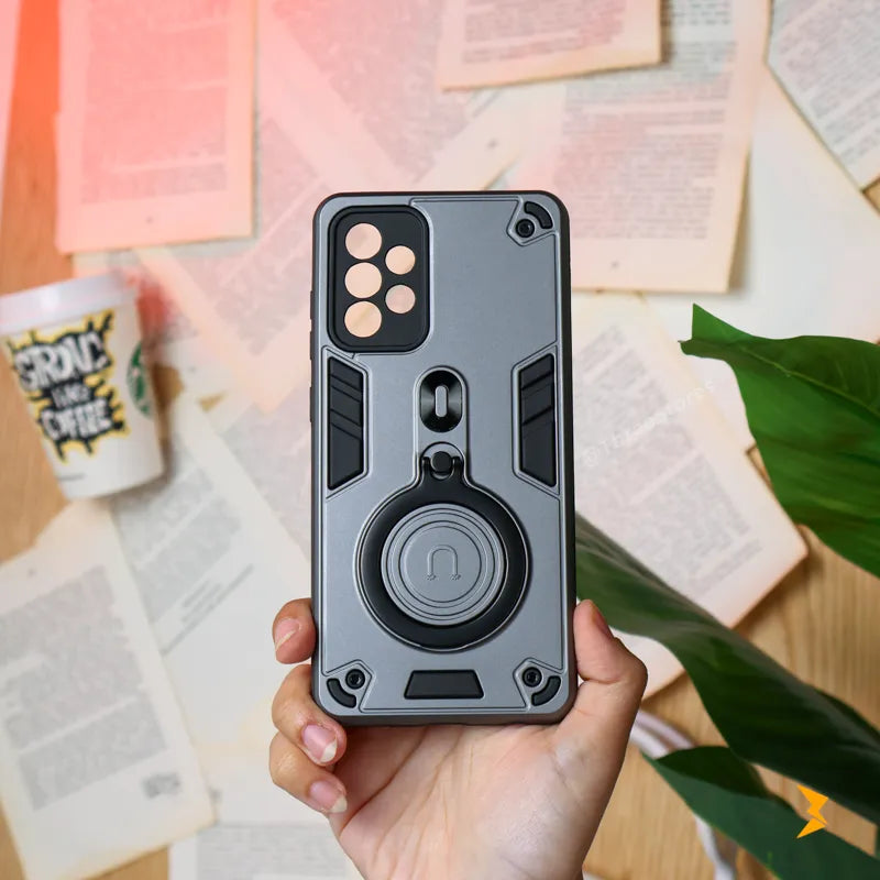 Tactical Stand Ring Case Samsung A72