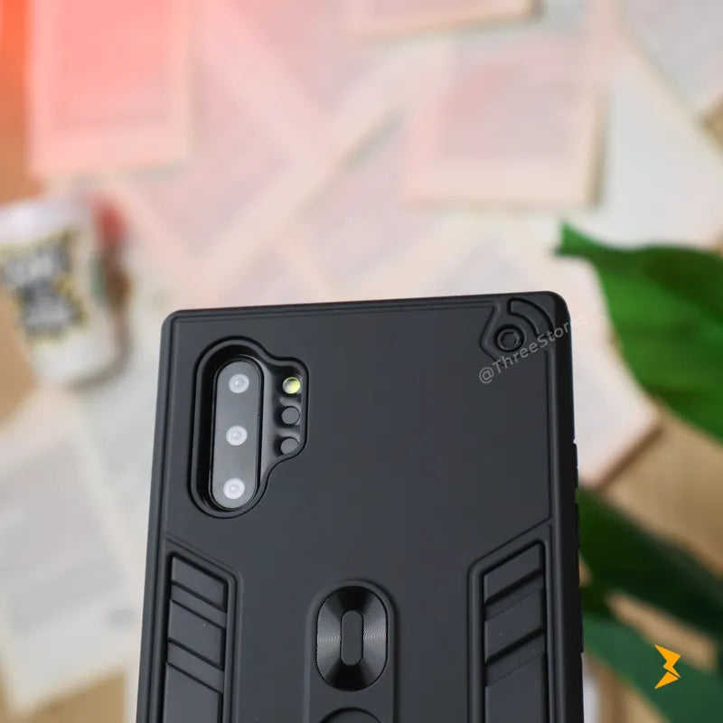 Tactical Stand Ring Case Samsung Note 10 plus