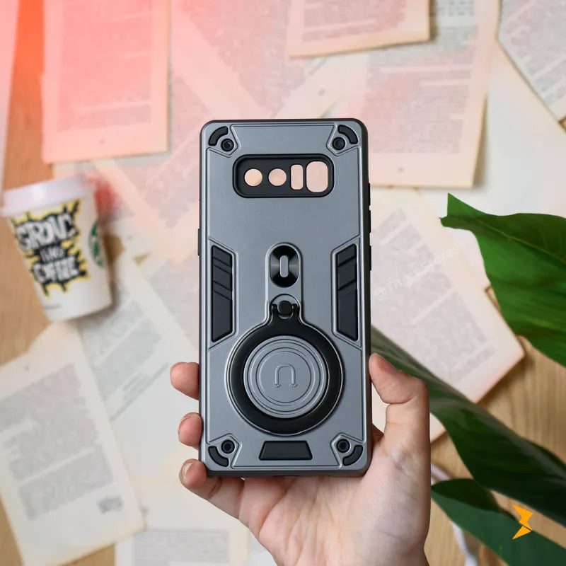 Tactical Stand Ring Case Samsung Note 8