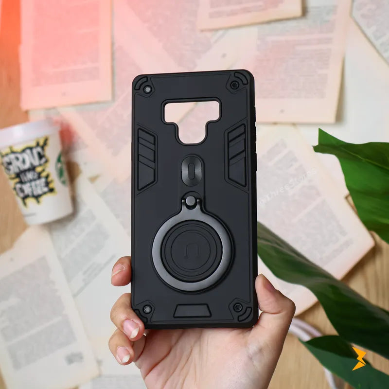 Tactical Stand Ring Case Samsung Note 9