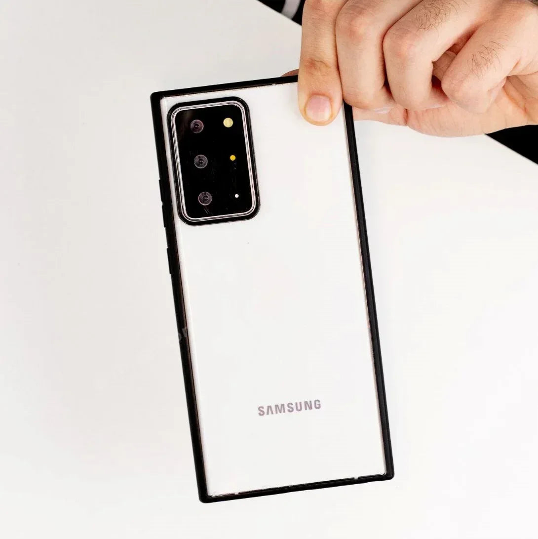 Q Series TPU Clear Back Case Samsung S20 Ultra - Three