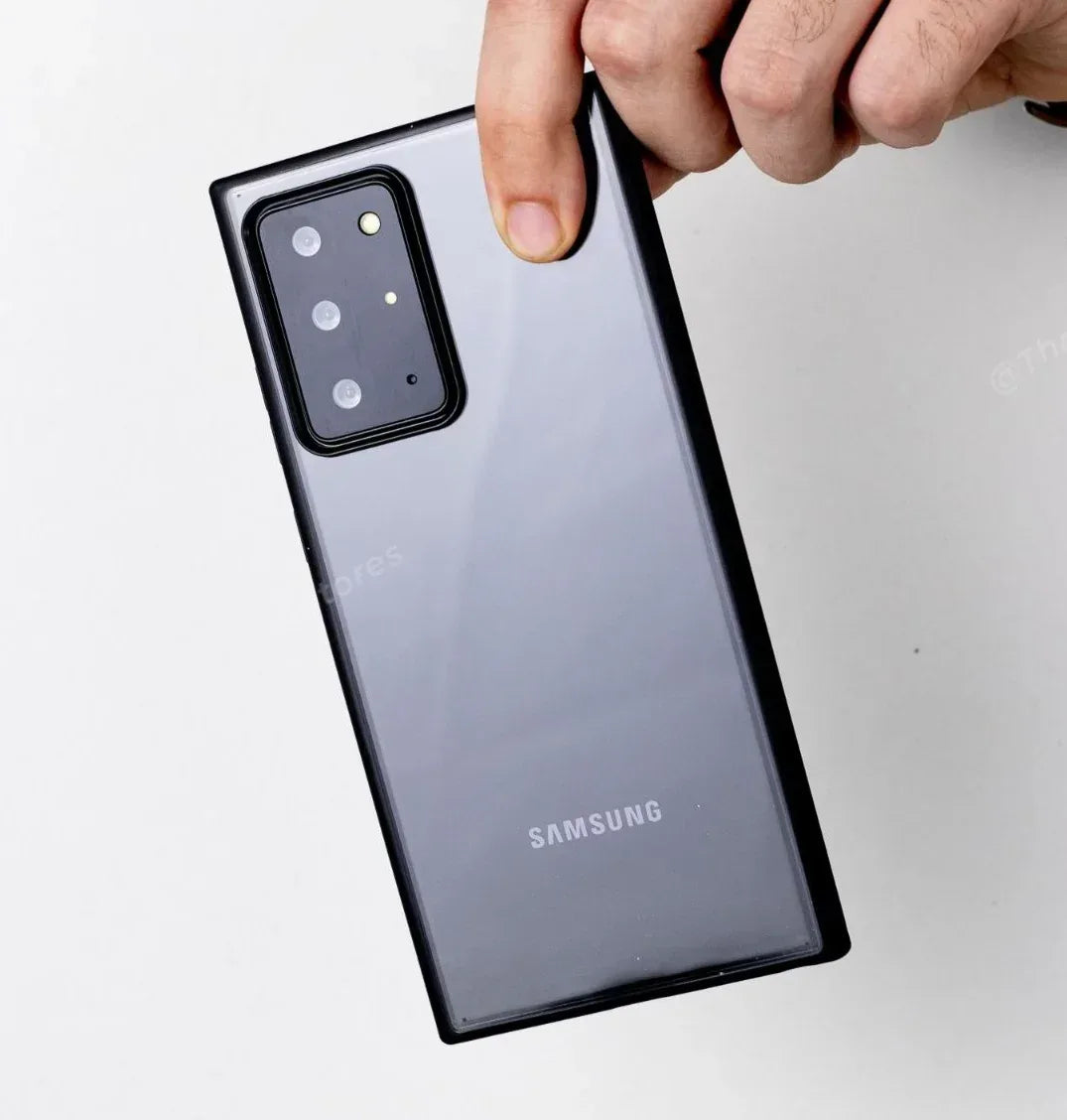 Q Series TPU Clear Back Case Samsung S20 Ultra - Three