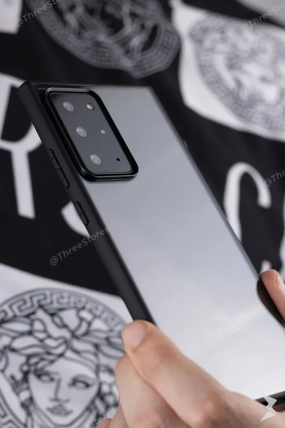 Q Series TPU Clear Back Case Samsung S20 Ultra - Three