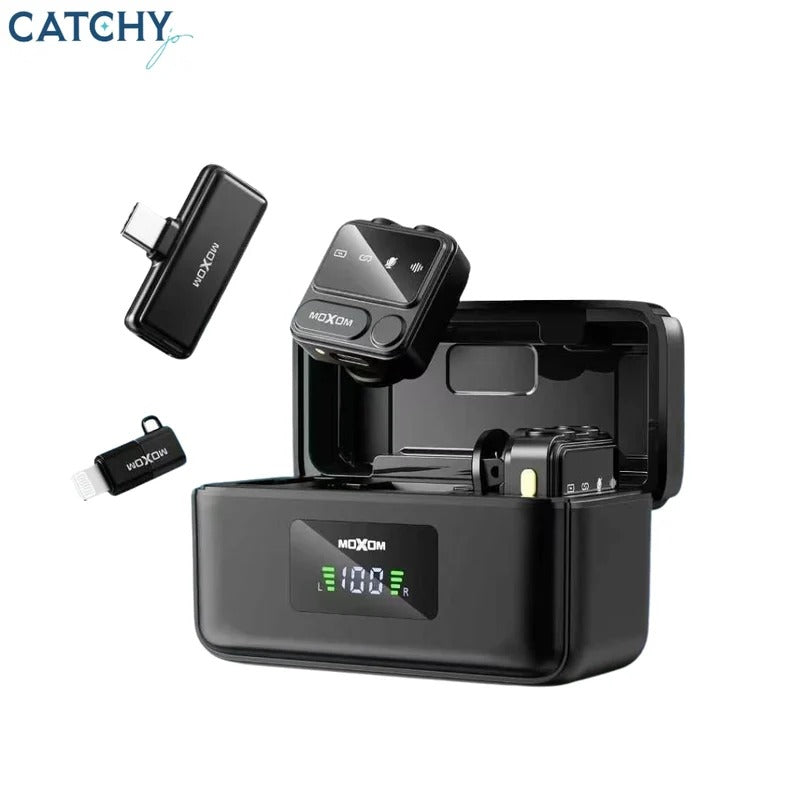 Moxom Mini Dual Wireless Microphone MX-AX77