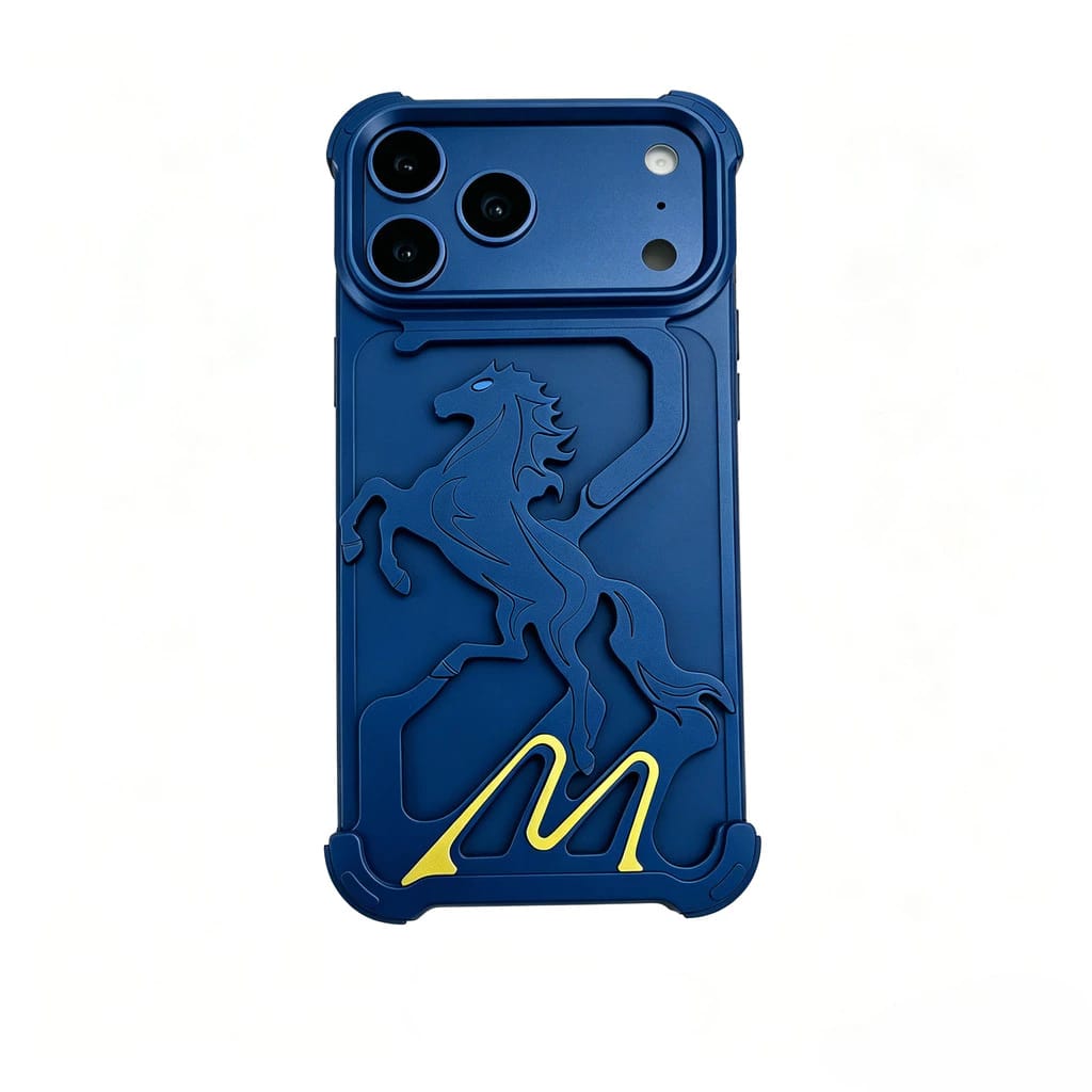 Metal Horse Design Case iPhone 17/18 Pro Max