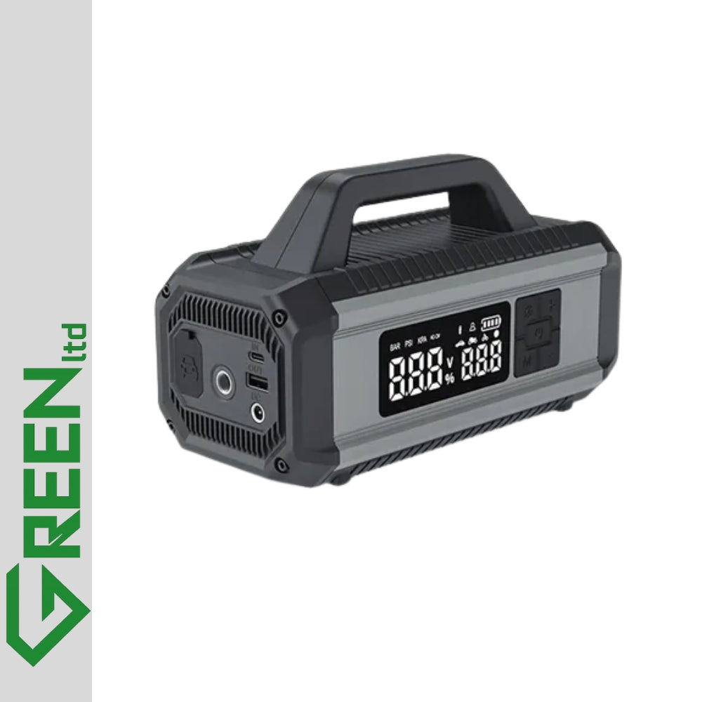 GREEN Car Jump Starter With Inflatble Pump GE-BP999