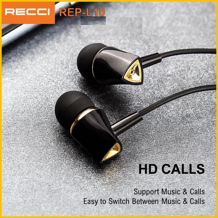 Recci In-Ear Wired EarPhone REP-L10 - Three