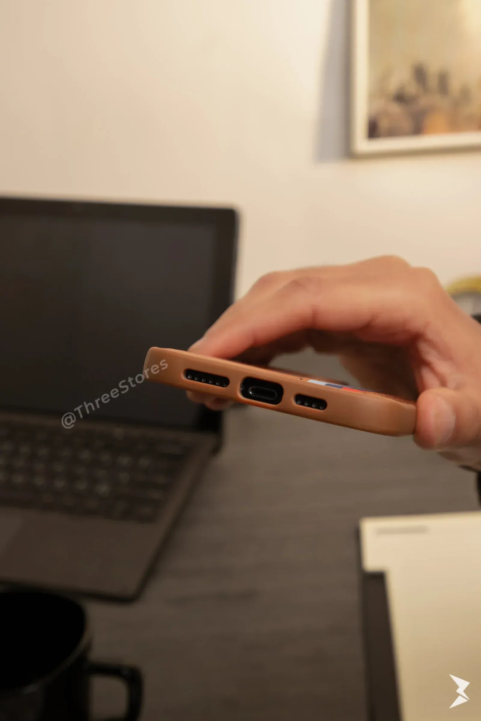 HDD Flag Leather Case iPhone 14 Pro Max - Three