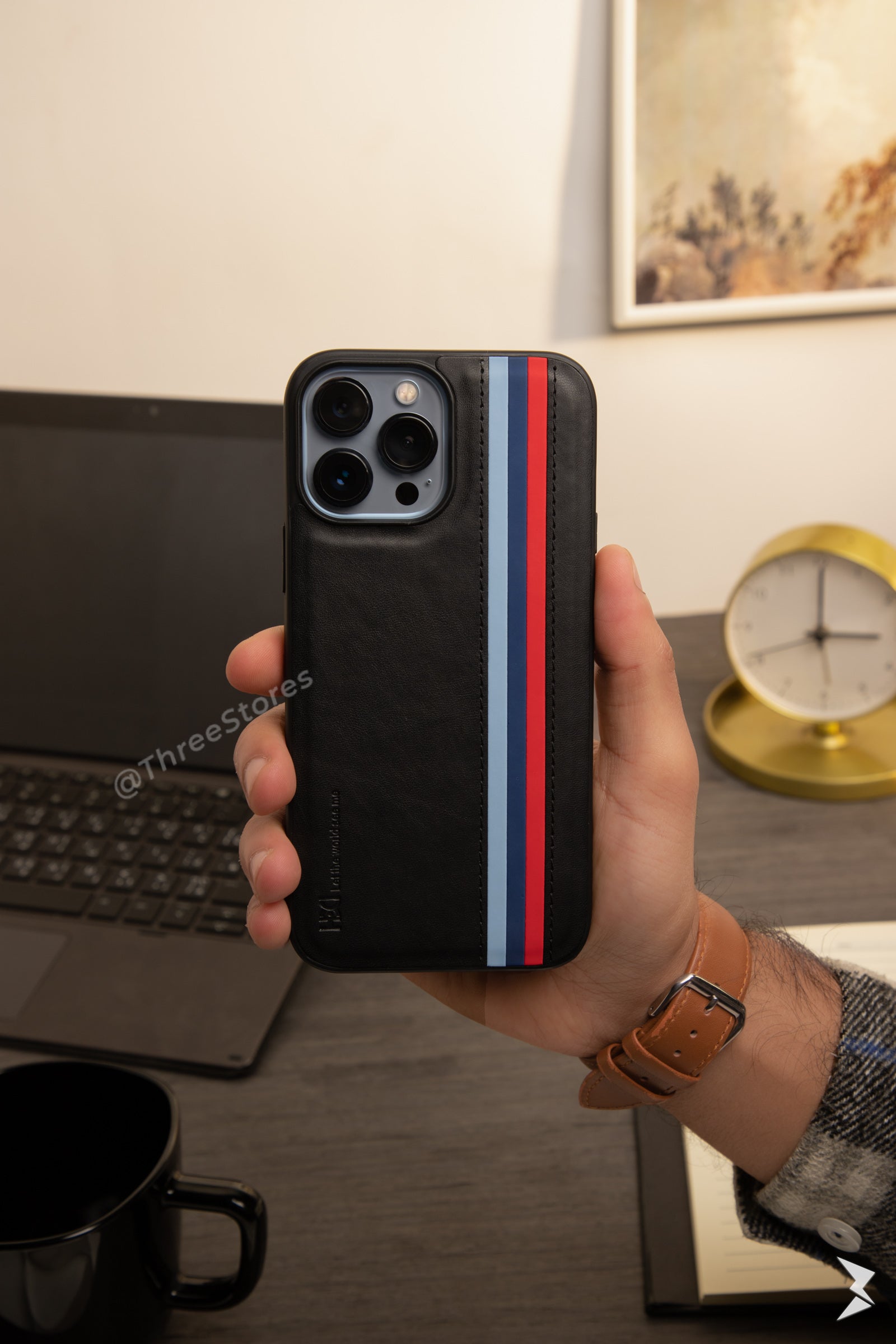 HDD Flag Leather Case iPhone 14 Pro Max