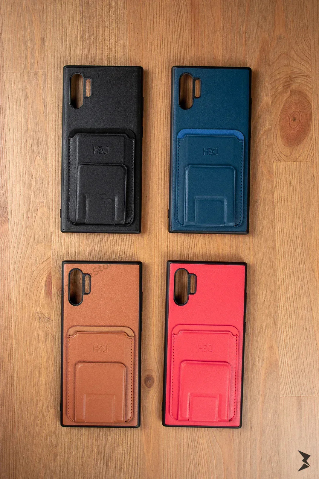 HDD Magnetic Stand Card Leather Case Samsung Note10 Plus - Three
