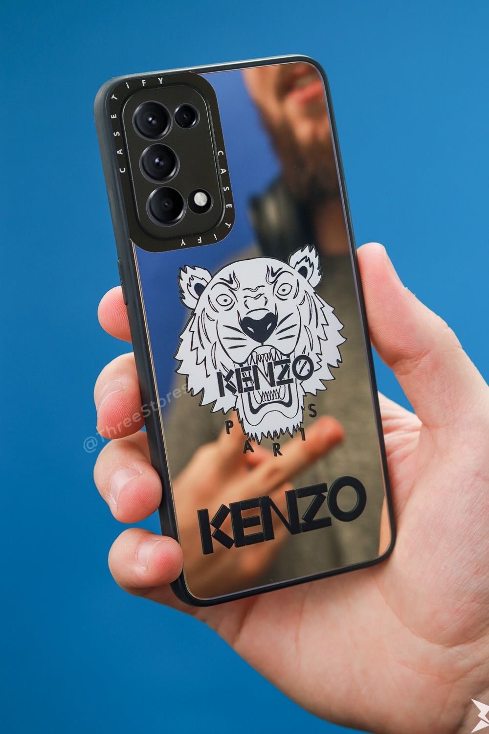 iRon Mirror Printed Case Oppo Reno 5 4G