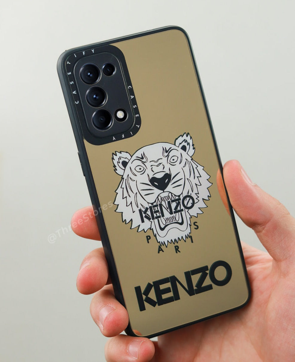 iRon Mirror Printed Case Oppo Reno 5 4G