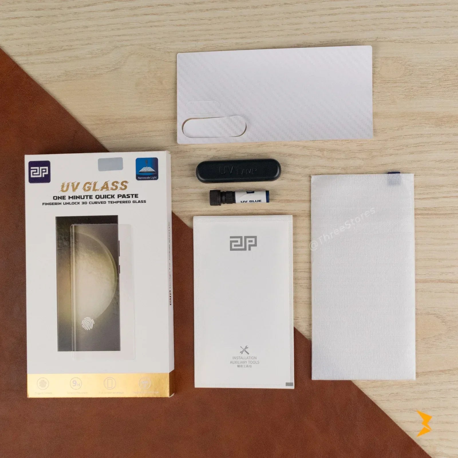 2P UV Glass Screen Protector Samsung S20 Plus - Three