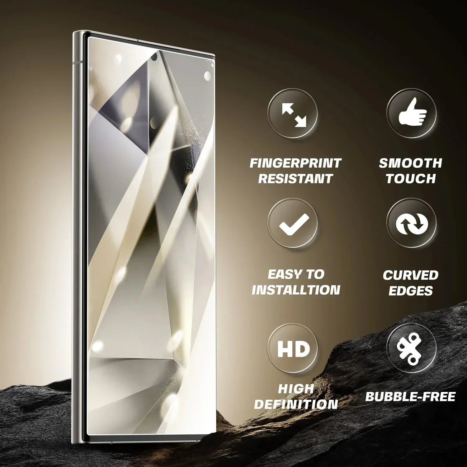 2P UV Glass Screen Protector Samsung S20 Plus - Three
