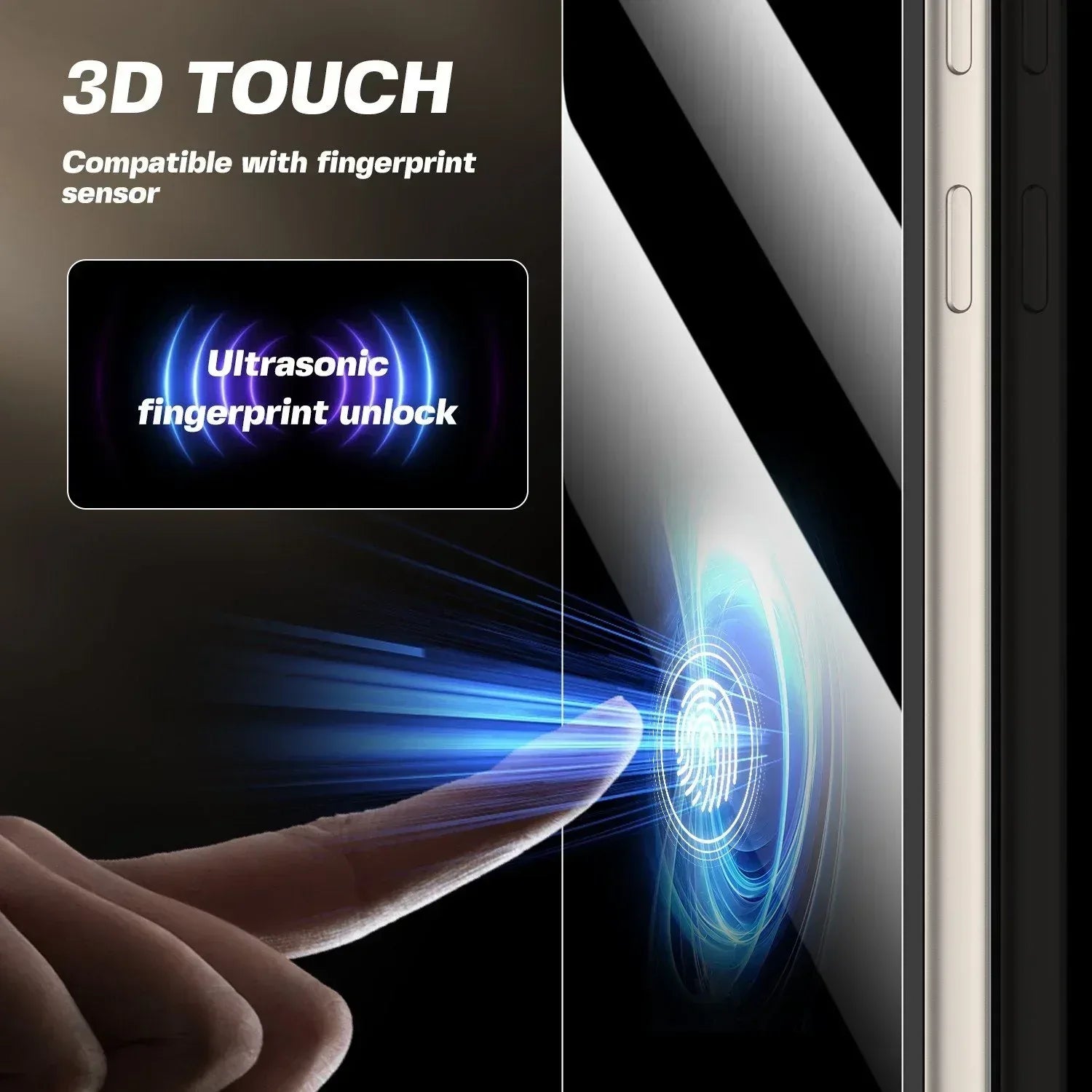 2P UV Glass Screen Protector Samsung S20 Ultra - Three