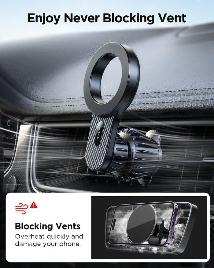 Joyroom Magnetic Car Phone Mount (Air Vent) JR-ZS355 - Three