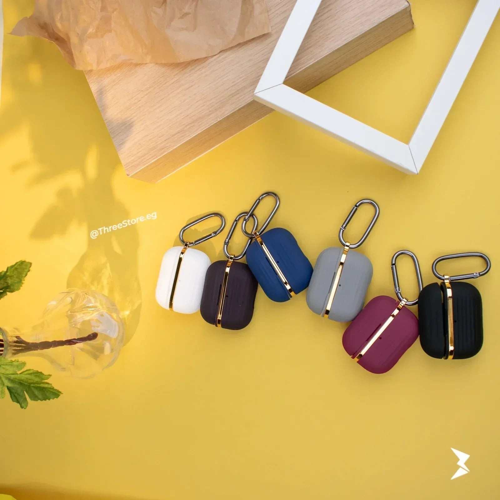 Unique Silicone Fashion Case For Airpods Pro - Three