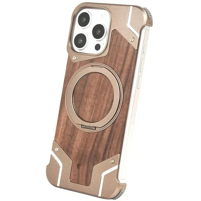 Metal Axis Magsafe Stand Case iPhone 16 Pro Max - Three