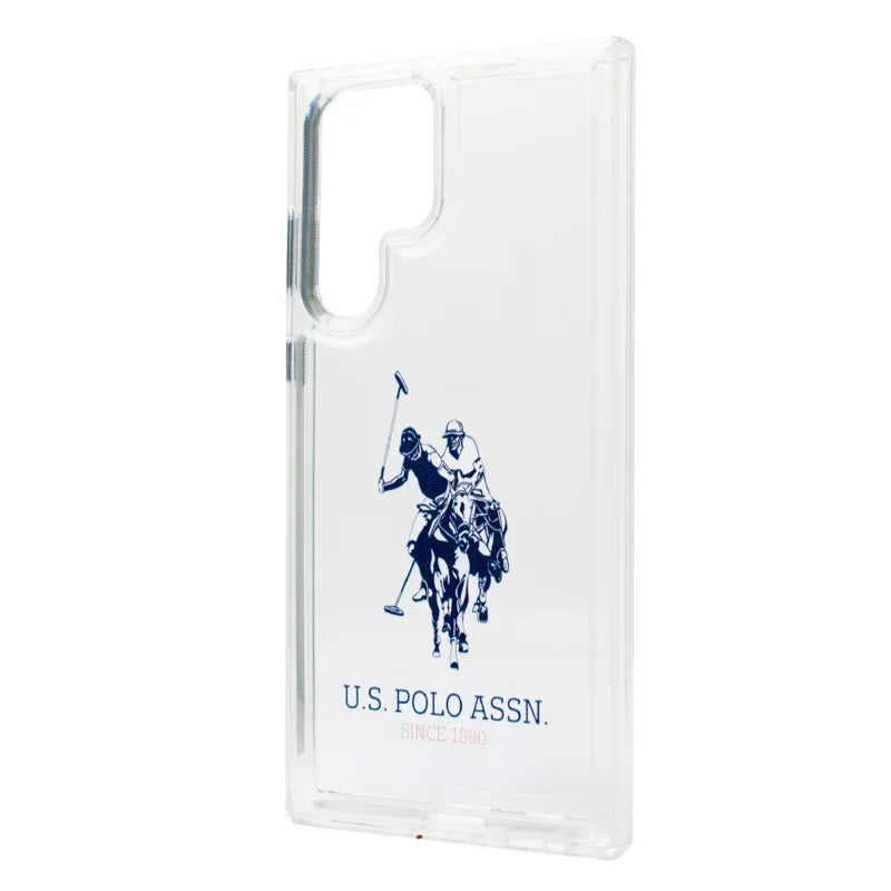 U.S Polo Assn Transparent Case Samsung S22 Ultra - Three