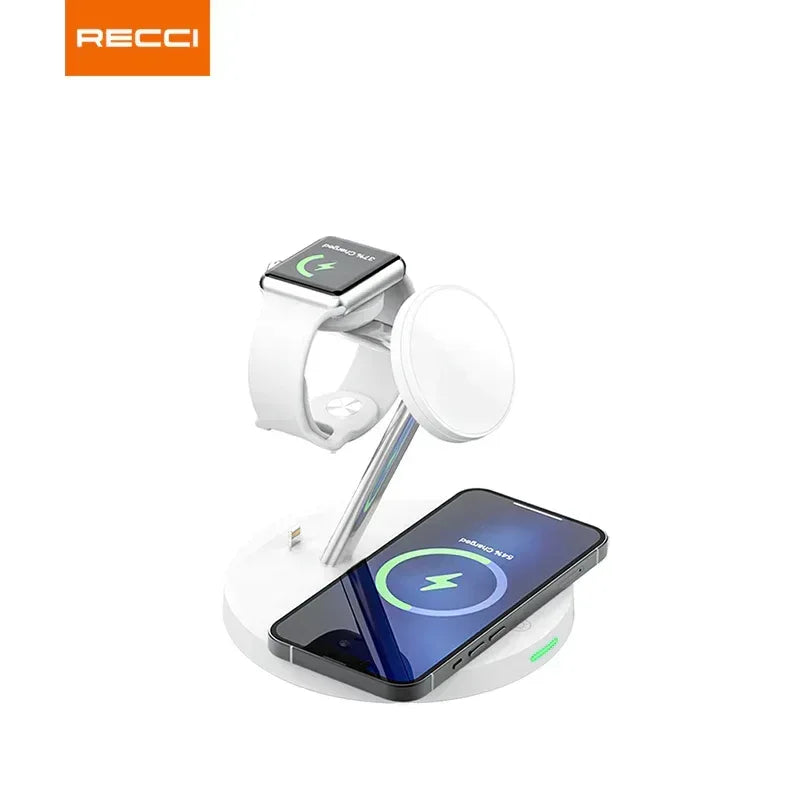 Recci 5 In 1 Charger Stand RCW-26 - Three