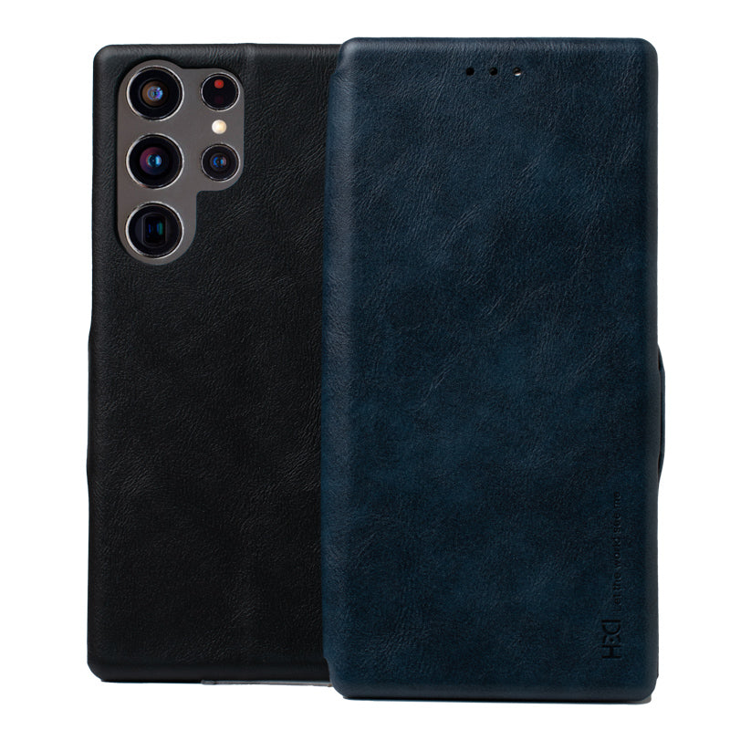 HDD Flip Wallet Leather Case Samsung S22 Ultra